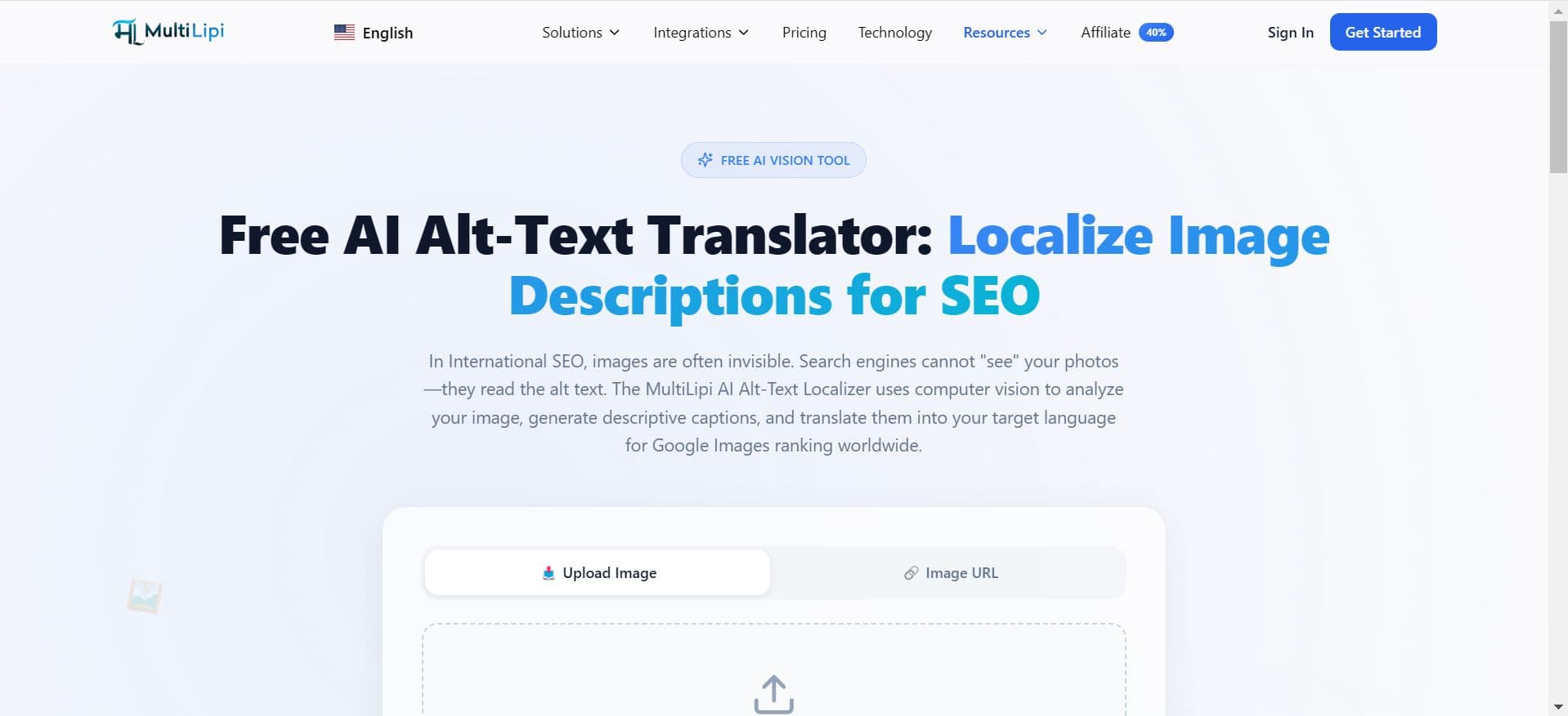 Free AI Image Alt-Text Localizer: Generate Multilingual Alt Attributes for Accessibility & SEO